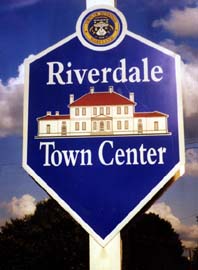 Riverdale Park Town Center Sign