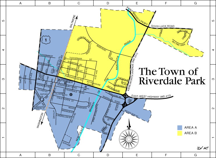 Trash Collection Areas Map